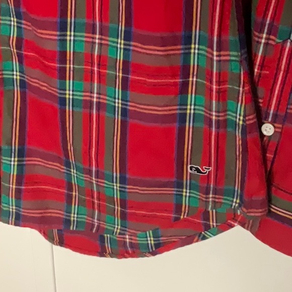 Vineyard Vines women’s Plaid Casual Shirt - Picture 3 of 11